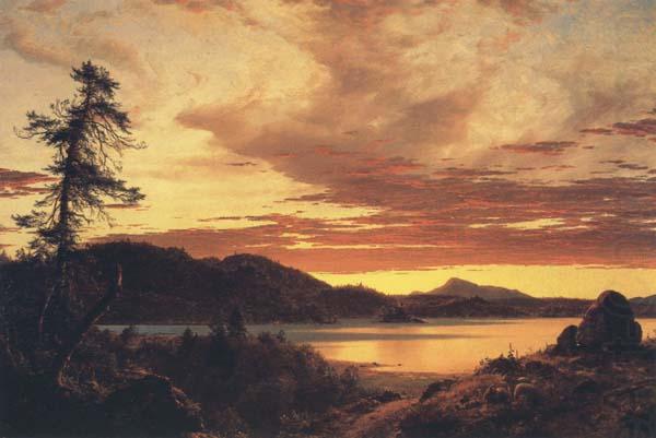 Sunset, Frederic E.Church